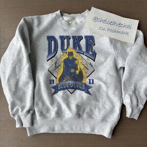 Vintage NCAA Duke Blue Devils Basketball Crewneck Shirt, Duke University Shirt